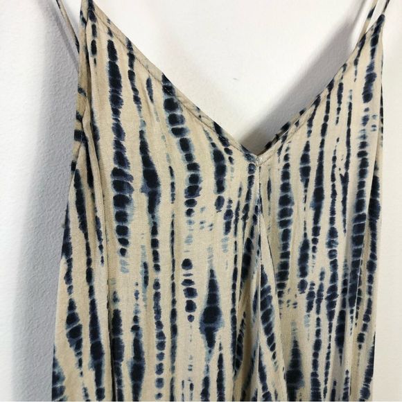 ZARA | Off White / Blue Tie Dye Maxi Dress | XS-S - Picture 6 of 10